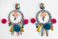 Pom Pom Chiqui Earrings